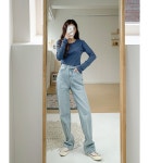 엔비룩! 누구나 부러워하는 나만의 스타일 골지슬림티셔츠