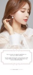 [[품절임박] [스와로브스키] [은침] 메리미 스왈 귀걸이] 폭스타일(4xtyle) [[품절임박] [스와로브스키] [은침] 메리미 스왈 귀걸이]