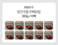 [혼술친구]얼큰국물 무뼈닭발 300g x 10팩 - NS홈쇼핑