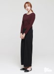 WIZWID:위즈위드 - [THE GENIE:더 제니]Golgi Pintuck Wide Pants WIZWID