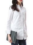 (당일발송)톰브라운 삼선탭 옥스포드 셔츠/FLL019A 06177 100