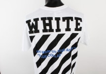 팹스타일 [[Off White] 16SS OMAA002S 1600 1002 0134 팹스타일... 블루카라화이트티셔츠(남성)OMAA002S 1600 1002 01342016 SS신상!]