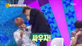 어제자 별바라기, 전설의 뽀렙러브민정을 불러오기 시전한 손동운.jpg - 인스티즈(instiz) 이슈 카테고리