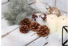 [한정판매] X-MAS 솔방울 2종(타입선택) 문고리닷컴 당신의 리폼파트너~