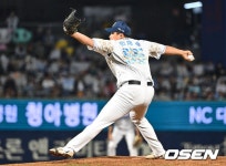 ‘ERA 4.66→1.29’ NC 필승조의 뉴 페이스가 된 호주 유학파, 164세이브 클로저도 “덕분에 저도 편하게 나간다” 찬사 [오!쎈 창원]... 