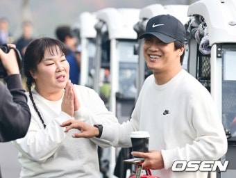 [사진]김민경-차태현,'제발요'::스포탈코리아 [사진]김민경-차태현,'제발요'