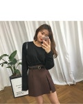 trend fashion select shop -본제- [데일리어바웃]daily) 스탠다드 루즈핏 슬라브티셔츠 (3color)
