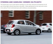 STEERING & HANDLING WINNER KIA PICANTO vs 스파크 | 보배드림 국산차게시판