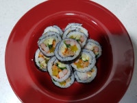 김밥 말아  먹었습니다 | 보배드림 자유게시판