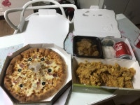 새벽에 먹는 치킨 피자 | 보배드림 자유게시판