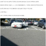 장애인 주차구역 위반 김여사 - 튜닝09 교통사고/사건/블박영상 튜닝09