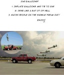 자동차 장식용 풍선 | 보배드림 유머게시판