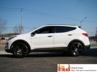 ♣♣클럽타이어JK♣♣ 싼타페DM - 렌소(Lenso) 정품 CQ4 19인 | 보배드림 장착시공사진