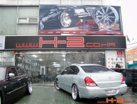 ▶▶ H-2 ◀◀ SM7 SSR비스콘티 LX-S-19인치/다운 및 휀더 | 보배드림 장착시공사진