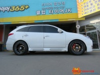 ♣♣클럽타이어JK♣♣ 베라크루즈 - C882 블랙아노다이징 19인치 | 보배드림 장착시공사진