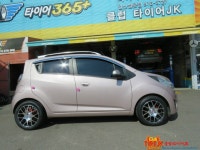 ♣♣클럽타이어JK♣♣ 스파크 차량에 HRE P40 15인치휠 셋팅 | 보배드림 장착시공사진