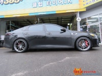 ♣♣클럽타이어JK♣♣ 올뉴K5 GTR레이싱7 (Type-R4) 블랙크롬 19 | 보배드림 장착시공사진