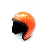 VIRUS-100 1950~1960 Z HELMET 바이러스100 스몰 짱구 제트 헬멧 빈티지 오렌지