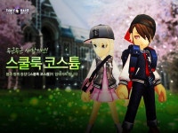 &lt;로스트사가&gt;, 두근두근 설레는 새 학기 맞이 스쿨룩 코스튬 등장 - 핸디게임