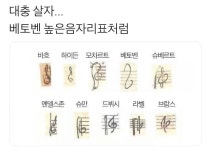 대충 살자... 베토벤 높은음자리표처럼.jpg - 인스티즈(instiz) 일상 카테고리