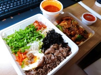 어제 점심겸저녁으로 먹은 마라삼겹살+차돌비빔밥 - 인스티즈(instiz) 맛집/음식 카테고리 어제 점심겸저녁으로 먹은 마라삼겹살+차돌비빔밥