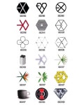 더쿠 - ? : 엑소 로고 이제 아이디어 떨어졌겠네 - 엑소로고디자인팀 : ㅋ? 무슨 소리?