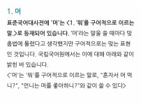 야 머라고? 이게 구어적으로 맞는 표현이래 - 인스티즈(instiz) 일상 카테고리 야 머라고? 이게 구어적으로 맞는 표현이래