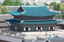 조선 전기 청기와 건물이였던 근정전,사정전 복원사진 - 인스티즈(instiz) 이슈 카테고리