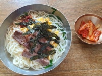 [먹었어요] 자가격리중에 스테이크칼국수를 만들어먹었다 - 인스티즈(instiz) 푸드/음식 카테고리
