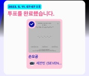 (주)에스비엔(SBN) | [잡담] 김지웅맘 이번주도 세븐틴sbn들 투표했지웅~🦋... (K)POP/예능 카테고리 [잡담] 김지웅맘 이번주도 세븐틴sbn들 투표했지웅~🦋💙