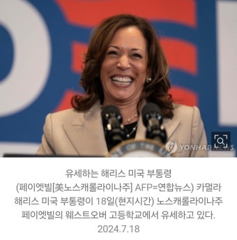 [잡담] 바이든 대신 해리스? 미국 첫 여성대통령 탄생하나 - 인스티즈(instiz) 연예 카테고리