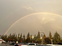 좀전에 무지개 짱크게 떴어 - 인스티즈(instiz) 일상 카테고리 좀전에 무지개 짱크게 떴어