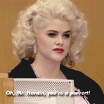 플레이보이 모델 - 인스티즈(instiz) 이슈 카테고리 [안나니콜스미스] 게스(청바지 종이가방에 그려진 인...