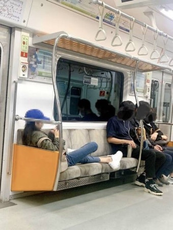 3호선 민폐녀가 1호선에 탔었다면? - 인스티즈(instiz) 이슈 카테고리