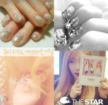 [연예인네일아트] 소녀시대 태연 편, 망설이고 있다면? 태연 네일아트 따라하자 - 인스티즈(instiz) 이슈 카테고리