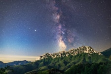 고성 울산바위 은하수 - 인스티즈(instiz) 이슈 카테고리
