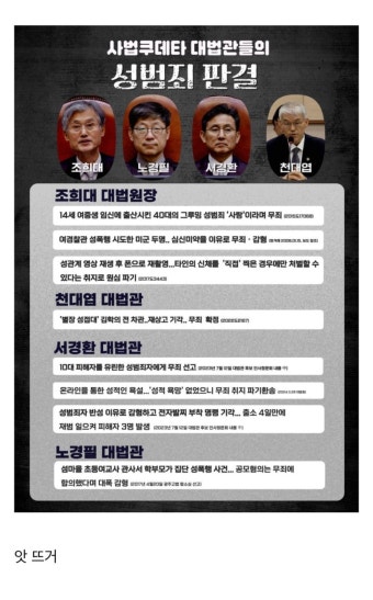 이재명 같은 강자에게는 차가운 대법관들 하지만 누군가에겐 따뜻하겠지 - 인스티즈(instiz) 이슈 카테고리