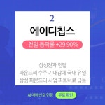 [오늘의 급등주] - 동방, 에이디칩스, 엔에프씨... : 대성미생물(036480)
