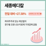 11월 2일 오후장 급등주 PICK5 - 진매트릭스, 세종메디칼, 비케이탑스... : 금양(001570)