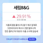 3월 16일 오후장 급등주 PICK5 - 플랜티넷, 세림B&G, 투비소프트... : 삼부토건(001470)