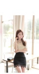 [겹레이스벌룬*blouse/a0002화려한 실루엣의 겹레이스 소매~전체레이스의 로맨틱함과여성스러움이 계절을 밝히는 블라우스!] 피오나
