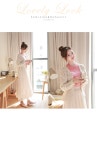 [여신의부름*skirt/a0085작은 움직임에도 살랑살랑-흔들리는 여성스러운 패브릭!!여성스러운 느낌의 섬세한 플리츠라인!] 피오나