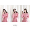 [오늘의데일리*ops/a0190못난이 다리를 커버 해 주어요!!롱-한 기장감으로 단아하면서도여성스러운 느낌을 주는 원피스!] 피오나