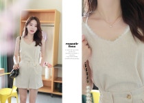 [(★2종셋트)나오늘떠날래*set/a0467깔끔하고 단정한 디자인의 셋트!!시크하면서도 러블리한 무드를한꺼번에 즐겨주기 좋은 아이템!] 피오나