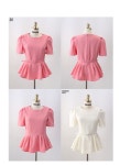 [*30%*강추!! 달콤한 컬러♥벨트세트!완소핏을 뽐내세요~사랑은무브*blouse/f8926] 피오나
