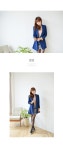 [(20%세일)(소매배색이 고급스러운 포인트♥ 깔끔하면서도 여성스러운 라인의 자켓!)셀린*jacket/f9954] 피오나