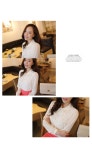 [(30%세일)(진주 총총~카라와 앞면 플라워레이스가 포인트! 특별한날 함께하세요^^)피어나*blouse/f8792] 피오나