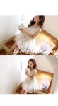 [(30%세일)(레이스와 망사스커트의 만남!정말 예뻐요~적극추천!!)퓨어걸*ops/f9127] 피오나