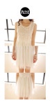[(30%세일)(레이스와 망사스커트의 만남!정말 예뻐요~적극추천!!)퓨어걸*ops/f9127] 피오나