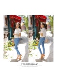 [(깔끔하고 세련된 차이나블랑~*)어반레이디*blouse/f9176-피치]